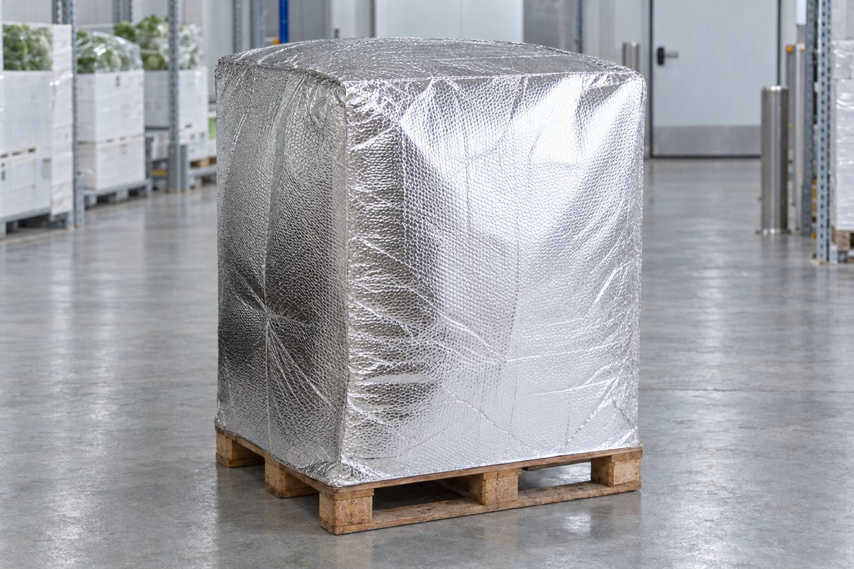 Termokryt na paletu a thermal pallet cover