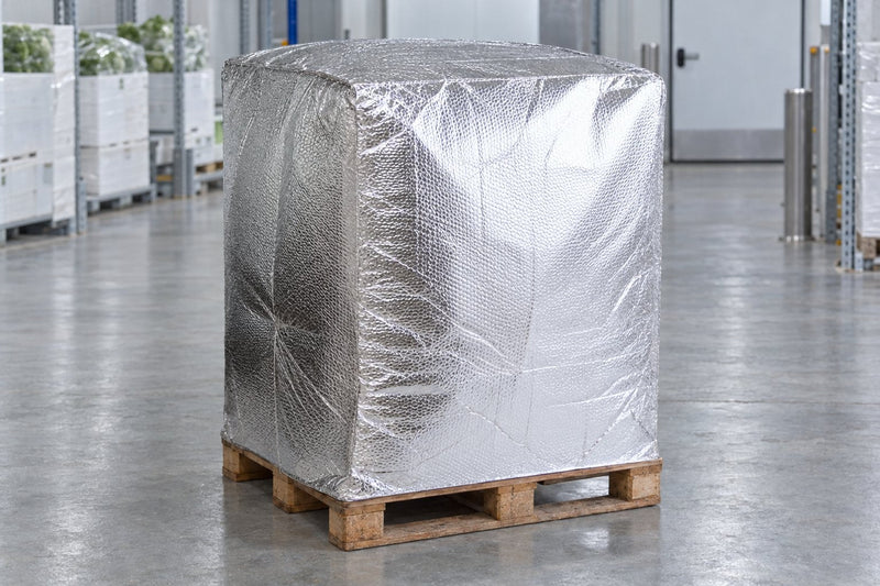 Termokryt na paletu a thermal pallet cover