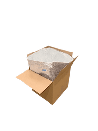Thermodoos opvouwbaar - 400 x 400 x 400 mm + (6 Laags isolatiezak)