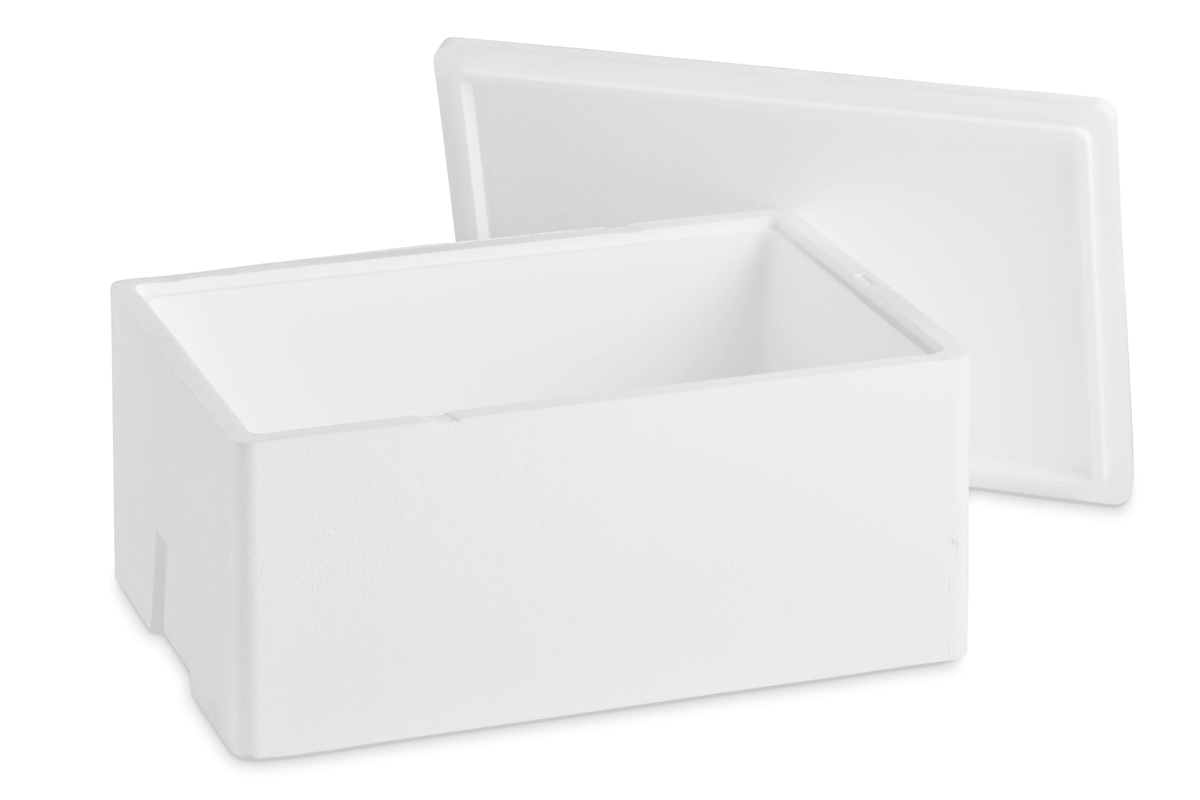 EPS doos 42 L 600 x 400 x 270 mm (insulated styrofoam box) — Cooled Solutions